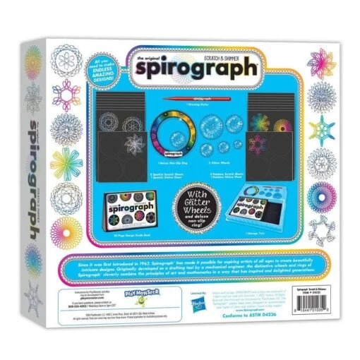 Hasbro Spirograph Scratch And Shimmer -Hasbro Verkoop 0819441010352 2