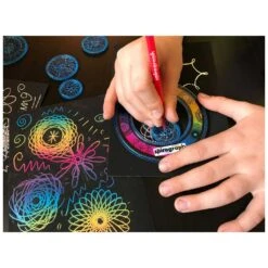 Hasbro Spirograph Scratch And Shimmer -Hasbro Verkoop 0819441010352 4