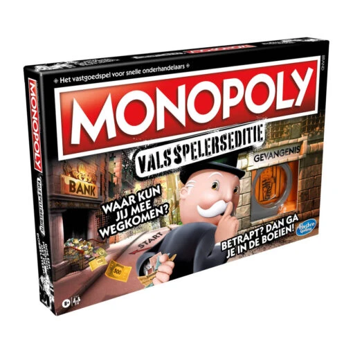 Hasbro Gaming Monopoly Valsspelers Editie -Hasbro Verkoop 1773113 bff3f4de