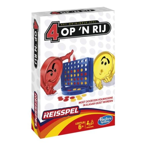 Hasbro Gaming 4 Op 'n Rij Reisspel -Hasbro Verkoop 1977811 a01b6964