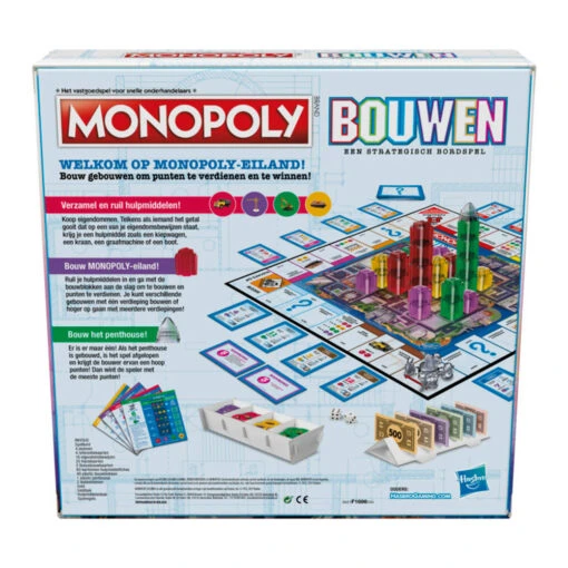 Hasbro Gaming Monopoly Bouwen -Hasbro Verkoop 1988137 ac1cd1d0