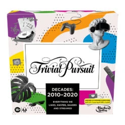 Hasbro Gaming Trivial Pursuit Decades 2010 - 2020 -Hasbro Verkoop 1988141 d5de6d47