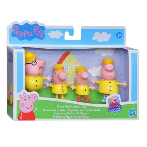 Hasbro Peppa Pig Peppa's Familie Regenachtige Dag -Hasbro Verkoop 4541551a