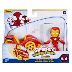 Hasbro Spidey & Amazing Friends Voertuig En Figuur - Iron Man -Hasbro Verkoop 4541580Fa