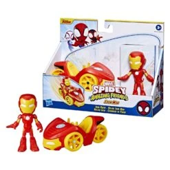 Hasbro Spidey & Amazing Friends Voertuig En Figuur - Iron Man -Hasbro Verkoop 4541580Fb