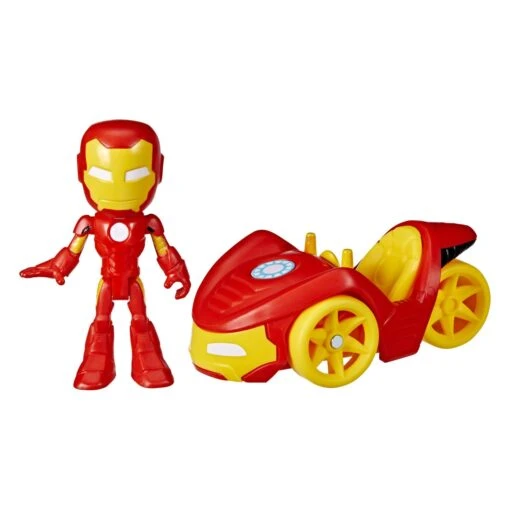 Hasbro Spidey & Amazing Friends Voertuig En Figuur - Iron Man -Hasbro Verkoop 4541580Fc