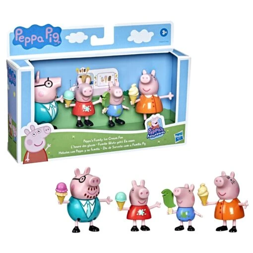 Hasbro Peppa Pig Peppa's Familie Met IJsjes -Hasbro Verkoop 4541635b