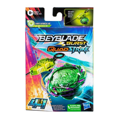 Hasbro Beyblade Burst QuadStrike QuadStrike Chain Kerbeus Afschiett -Hasbro Verkoop 4541743a