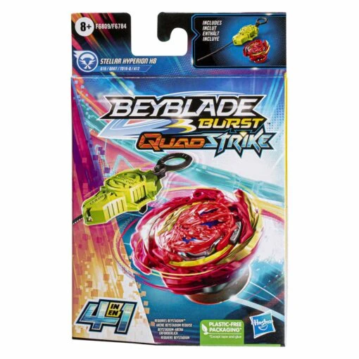 Hasbro Beyblade Burst QuadStrike Stellar Hyperion H8 Afschiettol -Hasbro Verkoop 4541747a