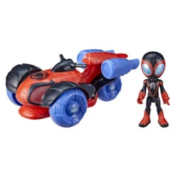 Hasbro Marvel Spidey And His Amazing Friends Glow Tech Techno-Racer -Hasbro Verkoop 4541763Bb