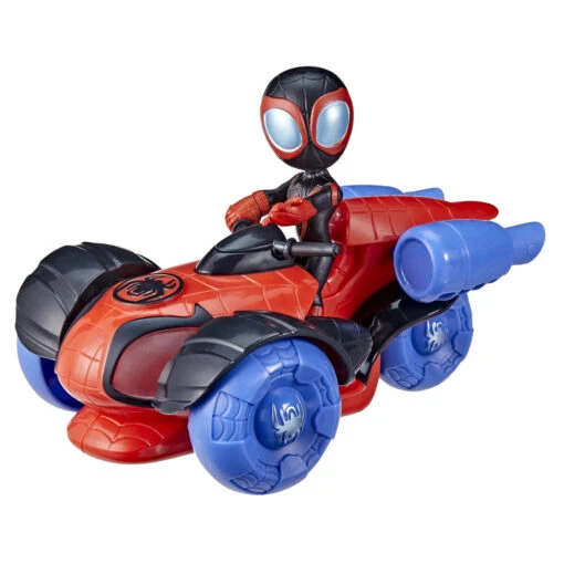 Hasbro Marvel Spidey And His Amazing Friends Glow Tech Techno-Racer -Hasbro Verkoop 4541763Bc