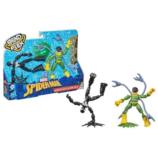 Hasbro Spiderman Bend N Flex 2 Pack -Hasbro Verkoop 5010993789825 2