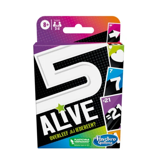 Hasbro Gaming 5 Alive Kaartspel -Hasbro Verkoop 5010993973156 0