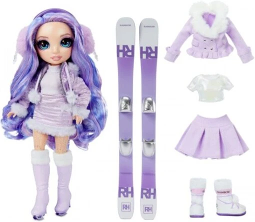 Hasbro Rainbow High Winter Break Fashion.Doll Violet - 574804Euc - Mga Entertainment -Hasbro Verkoop 50950107 1