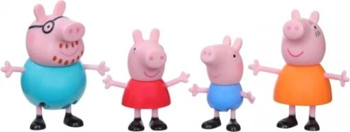 Peppa Pig Figuren - F21905X0 - Hasbro -Hasbro Verkoop F21905X0 Peppa Pig Family Wutz Figures 4Er Pack