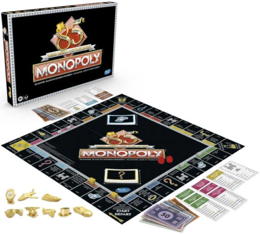 Hasbro Bordspel Monopoly 85-jarige Verjaardag (BE) -Hasbro Verkoop hasbro bordspel monopoly 85 jarige verjaardag be 2 454365 1598625859