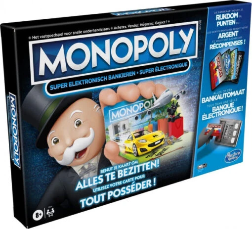 Hasbro Monopoly Super Elektronisch Bankieren Belgische Editie -Hasbro Verkoop hasbro gaming monopoly super elektronisch bankieren 462894 1600436585