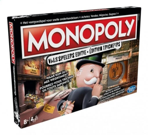 Hasbro Monopoly Valsspelers Editie (BE) -Hasbro Verkoop hasbro monopoly valsspelers editie be 246702