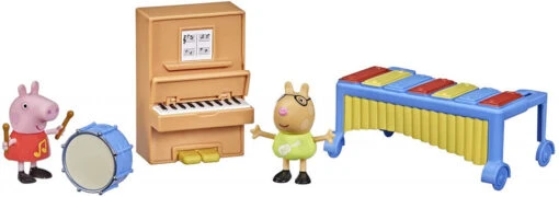 Hasbro Peppa Pig Speelset Uitbreiding Muziek -Hasbro Verkoop peppa pig speelfiguur making music fun preschool 7 delig 990403 1634979178